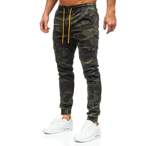 Khaki pánské jogger kapsáče Bolf R8601