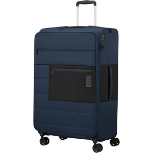 Samsonite Látkový cestovní kufr Vaycay L EXP 104/112 l - tmavě modrá