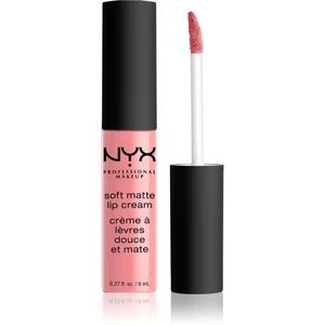 NYX Professional Makeup Soft Matte Lip Cream lehká tekutá matná rtěnka odstín 06 Istanbul 8 ml