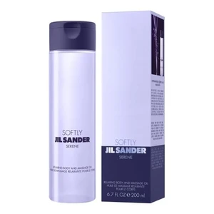 Jil Sander Softly Serene masážny telový olej pre ženy 200 ml