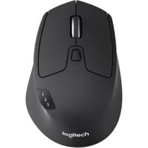 Logitech Optical Wireless Mouse M720 Triathlon, black