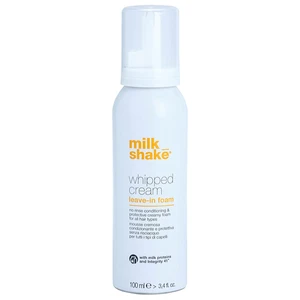 Milk Shake Whipped Cream vyživujúca ochranná pena pre všetky typy vlasov 100 ml