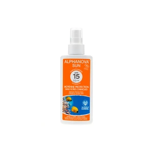 Alphanova Sun opalovací sprej SPF 15 125 ml