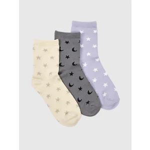 GAP Kids patterned socks, 3 pairs - Girls