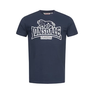 T-shirt da uomo Lonsdale 117420-Marl Grey/Black