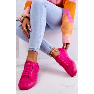 Women's sneakers BIG STAR SHOES Pink