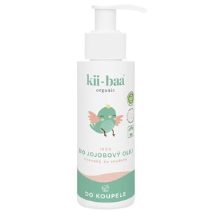 kii-baa® organic 100% Bio Oil Jojoba olej do kúpeľa pre deti od narodenia 100 ml