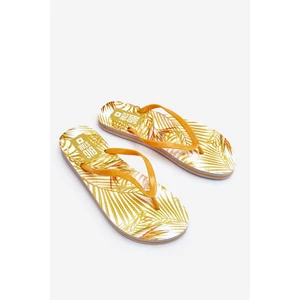 Women's Fashion Flip-Flops Big Star LL274819 yellow