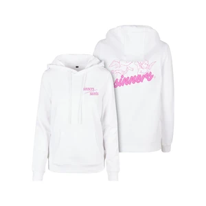 Ladie Sinners Hoody bílá