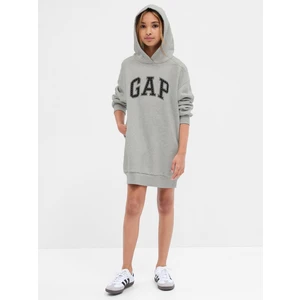 GAP Kids Sweatshirt Dress with Logo - Girls