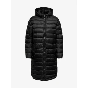 Women's Black Quilted Coat ONLY Melody - Women