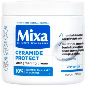 MIXA Ceramide Protect regeneračný telový krém pre citlivú pokožku 400 ml