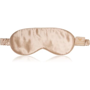 Crystallove Silk Eye Mask maska na spanie Gold