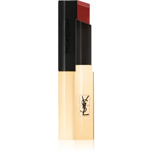 Yves Saint Laurent Rouge Pur Couture The Slim tenká matující rtěnka s koženým efektem odstín 33 Orange Desire 2,2 g