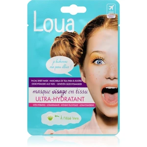 Loua Ulltra-Moisturising Face Mask vyživující plátýnková maska 23 ml