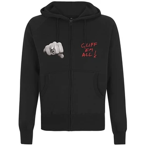 Metallica Hoodie Cliff Burton Fists Noir S