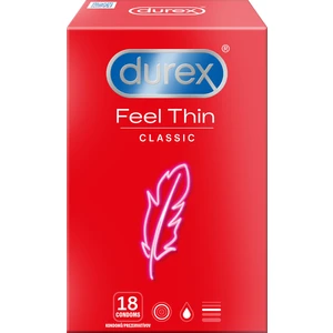 Durex Feel Thin Classic kondómy 18 ks