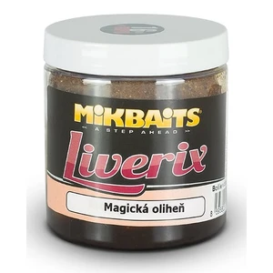 Mikbaits boilies v dipu liverix magická oliheň 250 g - 16 mm