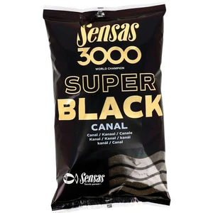 Sensas krmení  3000 super black 1kg-canal