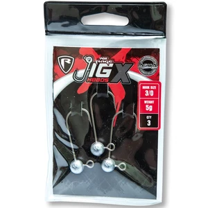 Fox rage jigová hlavička jig x jig heads háček 3/0 3 ks-20 g