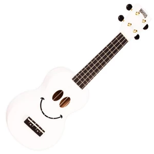 Mahalo U-SMILE Szoprán ukulele Fehér