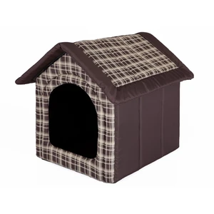 Hundehütte Reedog Brown Strips - M