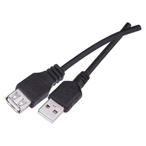 Kábel EMOS USB, 2m, prodlužovací čierny USB 2.0 kabel <br />
Vlastnosti:<br />
USB A vidlice - USB A zásuvka <br />
Délka 2m <br />
High speed 480 Mb/s <br />
Plně stíněný kabel