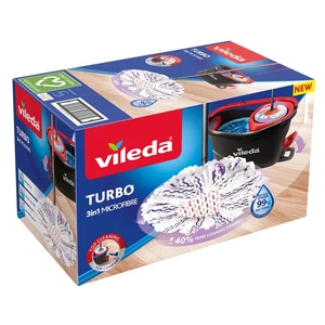 Zestaw mopa obrotowego i wiadra Vileda Turbo 3in1