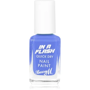 Barry M IN A FLASH rychleschnoucí lak na nehty odstín Turquoise Thrill 10 ml