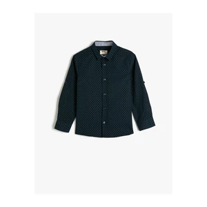 Koton Poplin Shirt Long Sleeve Cotton