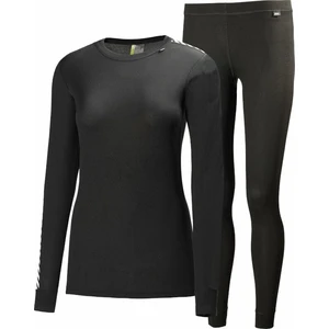 Helly Hansen Women's HH Comfort Lightweight Base Layer Set Black XS Lenjerie termică