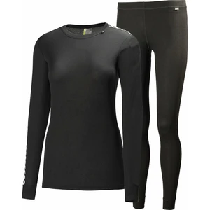 Helly Hansen Women's HH Comfort Lightweight Base Layer Set Black XS Termikus fehérnemű