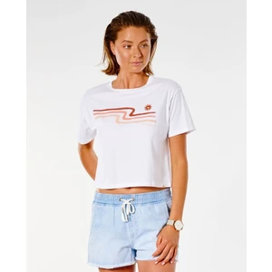 T-Shirt Rip Curl DRIFTER CROP TEE White