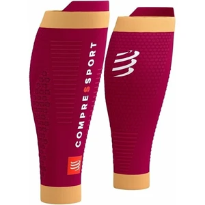 Compressport R2 3.0 Persian Red/Blazing Orange T1 Běžecké návleky na lýtka