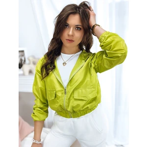 Women's bomber jacket LAROSA lime Dstreet