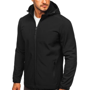 Geacă softshell neagră Bolf HH017