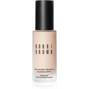 Bobbi Brown Skin Long-Wear Weightless Foundation dlhotrvajúci make-up SPF 15 odtieň Neutral Porcelain (N-010) 30 ml