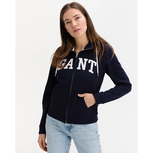 Mikina Gant Arch Logo Zip Hoodie