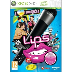 Lips: I Love the 80's + mikrofon - XBOX 360