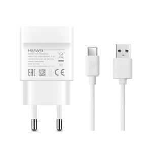 Gyorstöltő Huawei AP32 SuperCharge (18W) USB-C kábellel, White