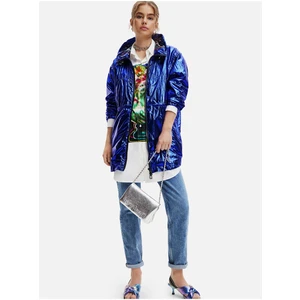 Blue Desigual Ontario Womens Metallic - Womens