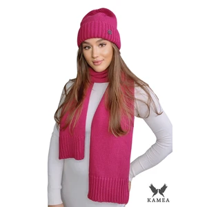 Completo da donna Kamea Kamea_Set_Hat&Scarf_K.22.254.30_Fuchsia