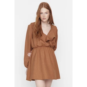 Trendyol Dress - Brown - Skater