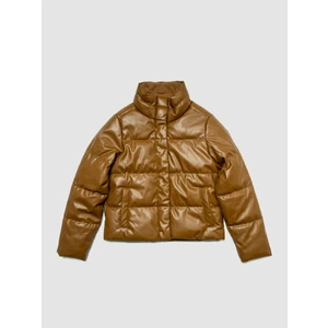 GAP Artificial Leather Quilted Jacket - Women