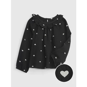 GAP Children's blouse with hearts - Girls