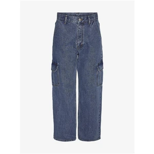 Dark Blue Wide Jeans Noisy May Alexa - Women