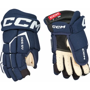 CCM Rękawice hokejowe Tacks AS 580 JR 12 Navy/White