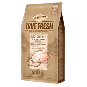 CARNILOVE Dog true fresh chicken senior & healthy weight pre psov 1 ks, Hmotnosť balenia: 4 kg