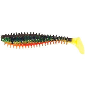 Fox rage gumová nástraha spikey shads ultra uv firetiger - 6 cm