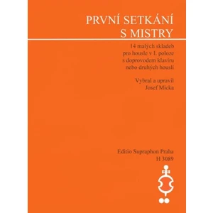 První setkání s mistry - Josef Micka